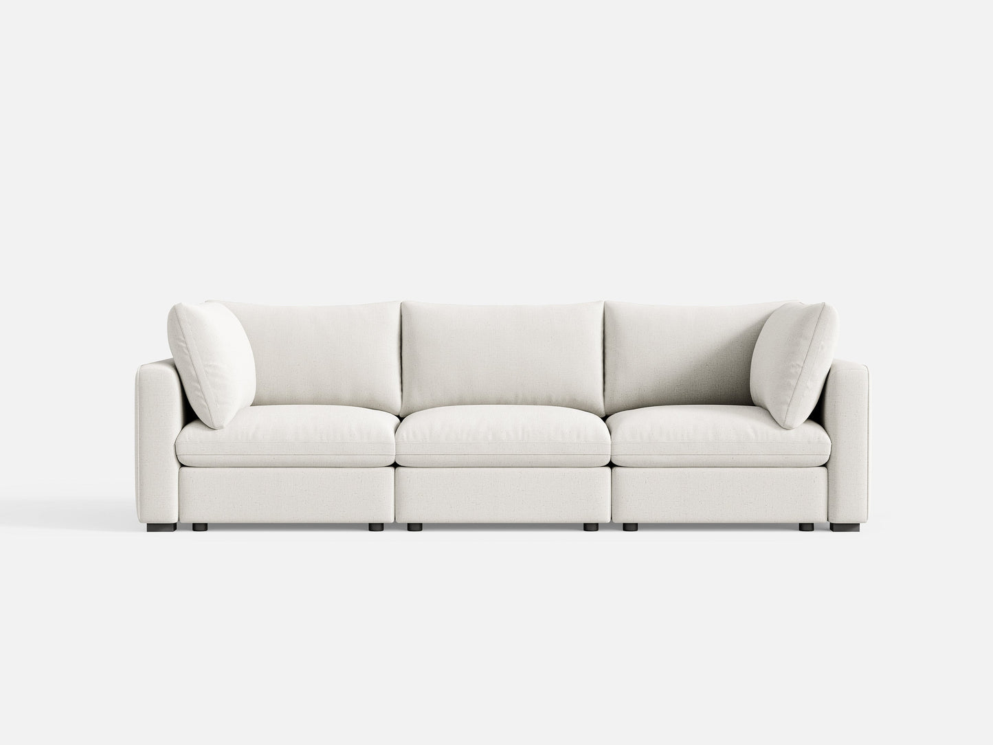 LINSY HOME RUBIK V 3 Seats Couch - S500-01X-3020-1-US-SPF-Sofa-0