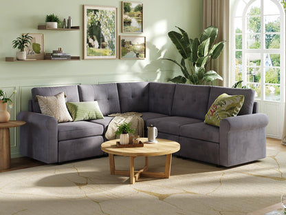 LINSY HOME RUBIK III 4 Seats with Corner - US-LH-SPF-Sofa-S800-F11-401-0-00