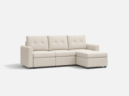 LINSY HOME RUBIK III 3 Seats with Ottoman - US-LH-SPF-Sofa-S800-F11-31-0-00