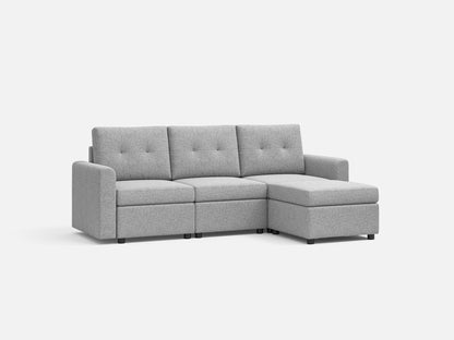 LINSY HOME RUBIK III 3 Seats with Ottoman - US-LH-SPF-Sofa-S800-F11-31-0-00