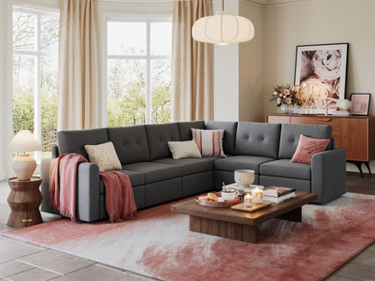LINSY HOME RUBIK III 6 Seats Sofa - US-LH-SPF-Sofa-S800-F11-60-0-00