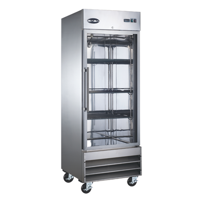 SABA- One Glass Door Commercial Reach-In Cooler -  S-23RG