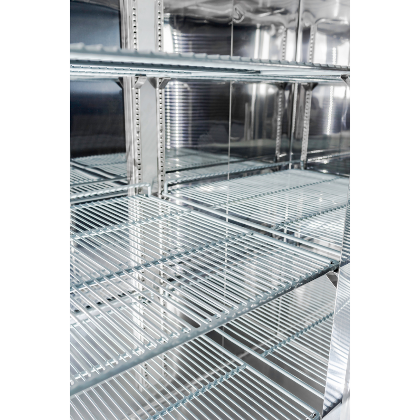 SABA Two Glass Door Commercial Reach-In Freezer - S-47FG