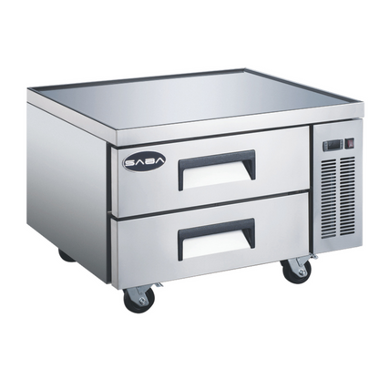 SABA  36" Two Drawer Commercial Chef Base Cooler - SCB-36