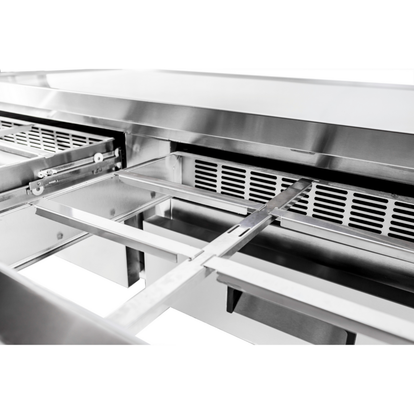 SABA 72" Four Drawer Commercial Chef Base Cooler - SCB-72