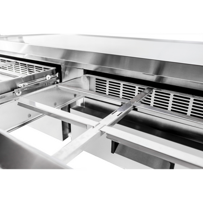 SABA 72" Four Drawer Commercial Chef Base Cooler - SCB-72
