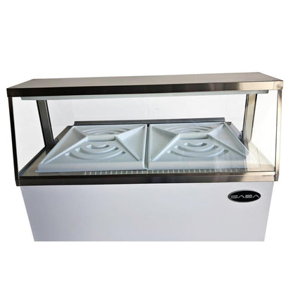 SABA SDC-66 - Commercial Ice Cream Dipping Cabinet Display Case