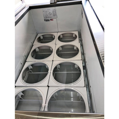 SABA SDC-66 - Commercial Ice Cream Dipping Cabinet Display Case