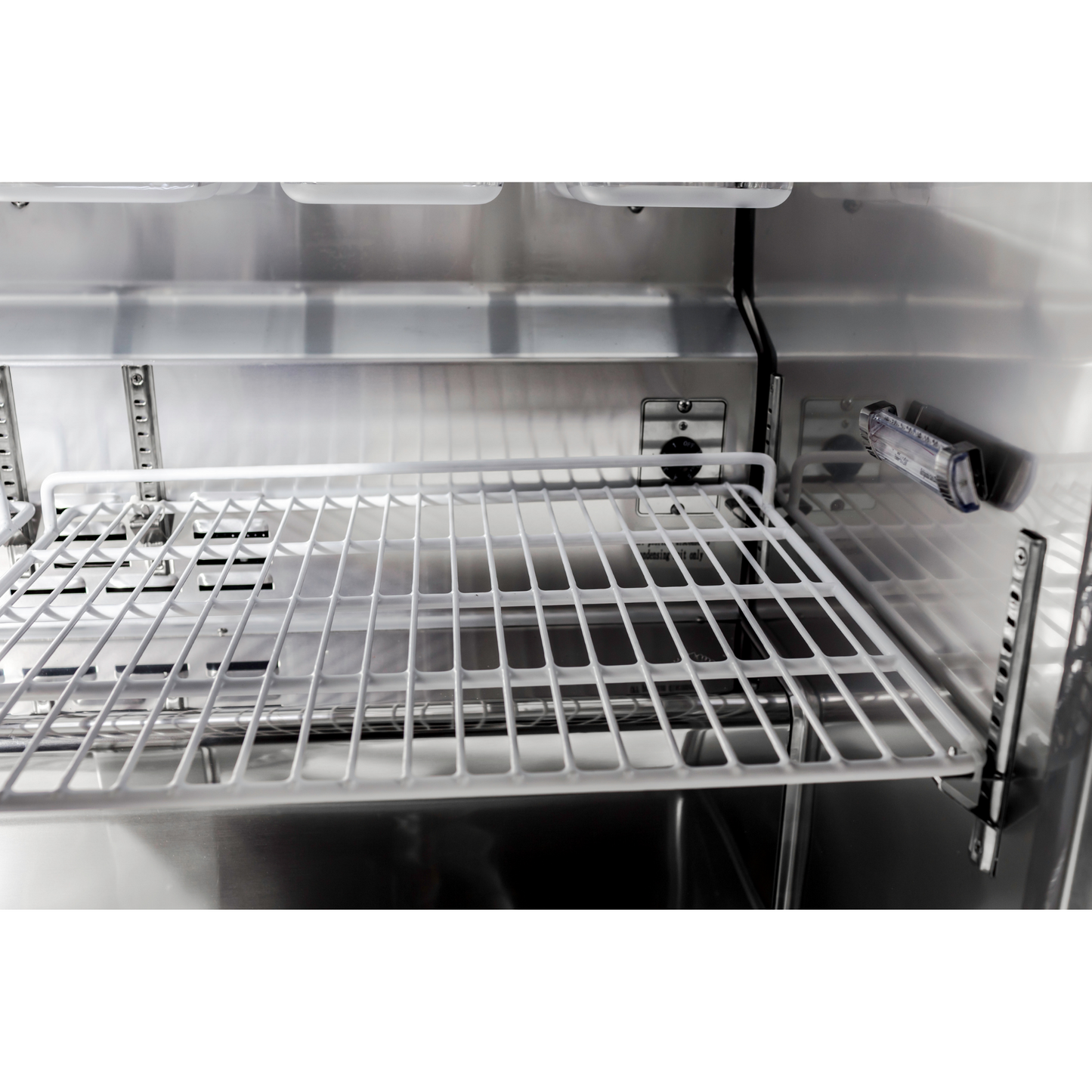 SABA SPS-60-16 - 60" Two Door Commercial Sandwich Prep Table with 16 Pans