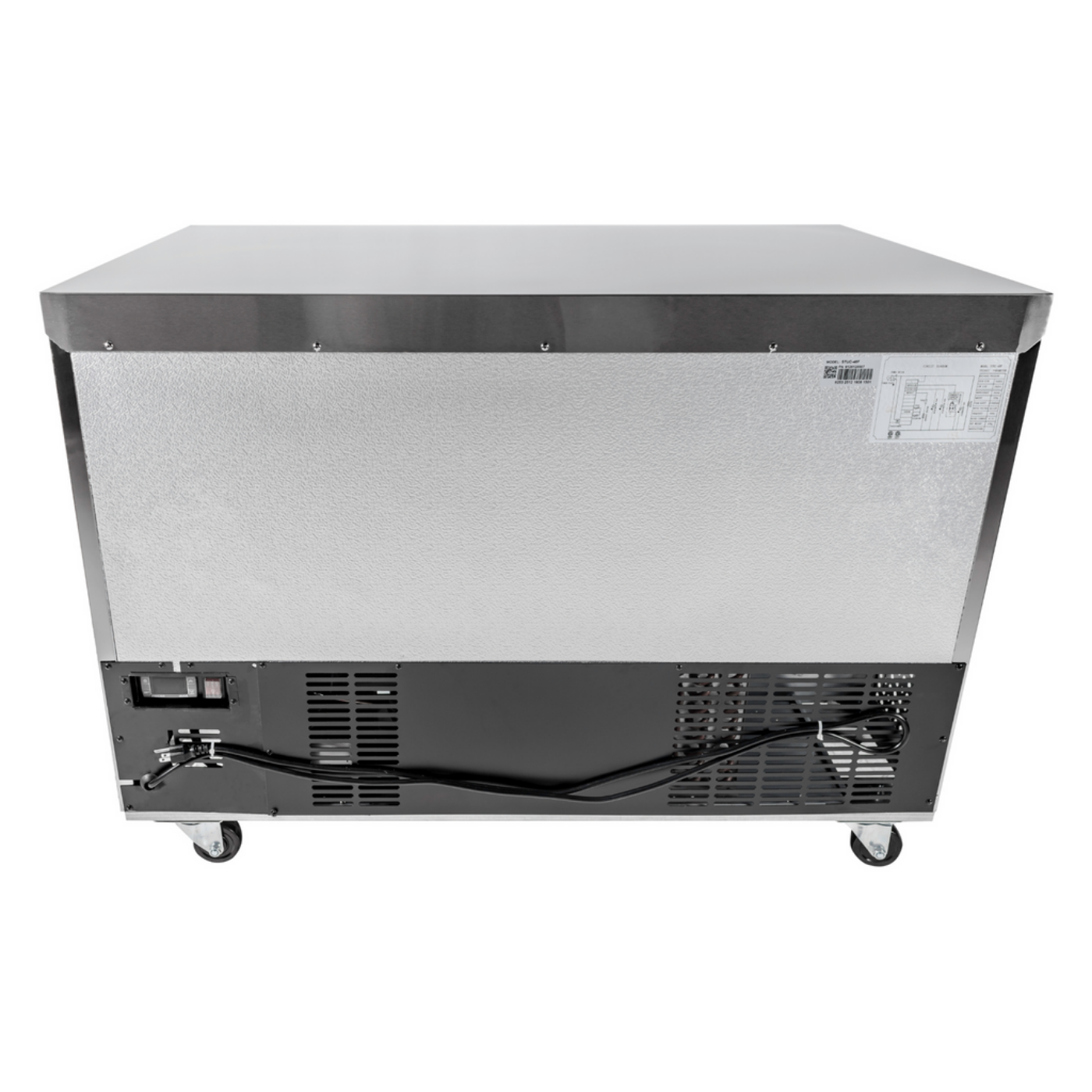 SABA  - 48" Two Door Commercial Under-Counter Freezer - SUC-48F