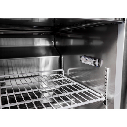 SABA 48" Two Door Commercial Under-Counter Cooler - SUC-48R