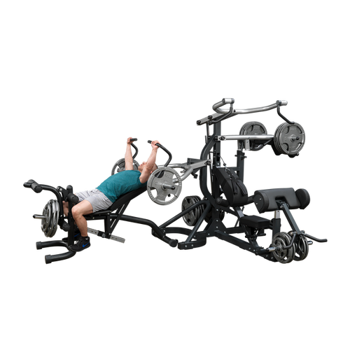 Body-Solid Free Weight Leverage Gym SBL460P4