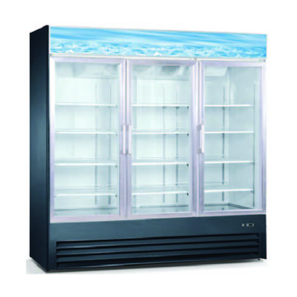 Chef AAA - , Commercial 3 Glass Door Merchandiser  - SG1.9L3