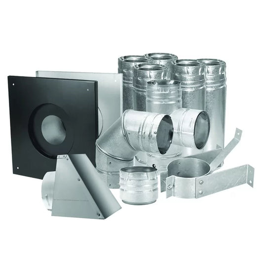 Duravent 4 In. Pellet Vent Kit Stainless
