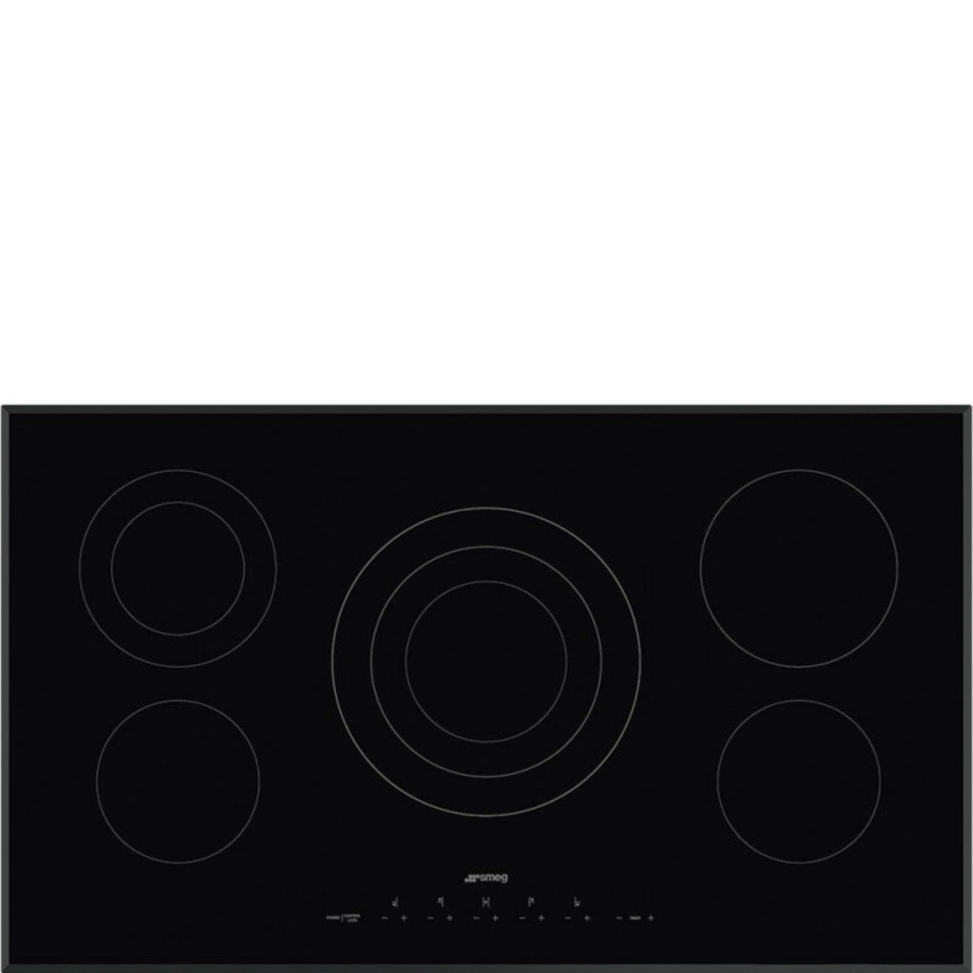Smeg Cooktop Black - SEU365ETB