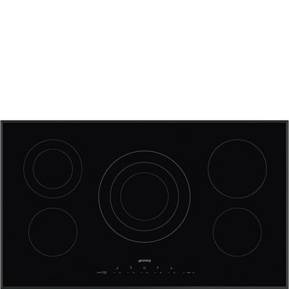 Smeg Cooktop Black - SEU365ETB