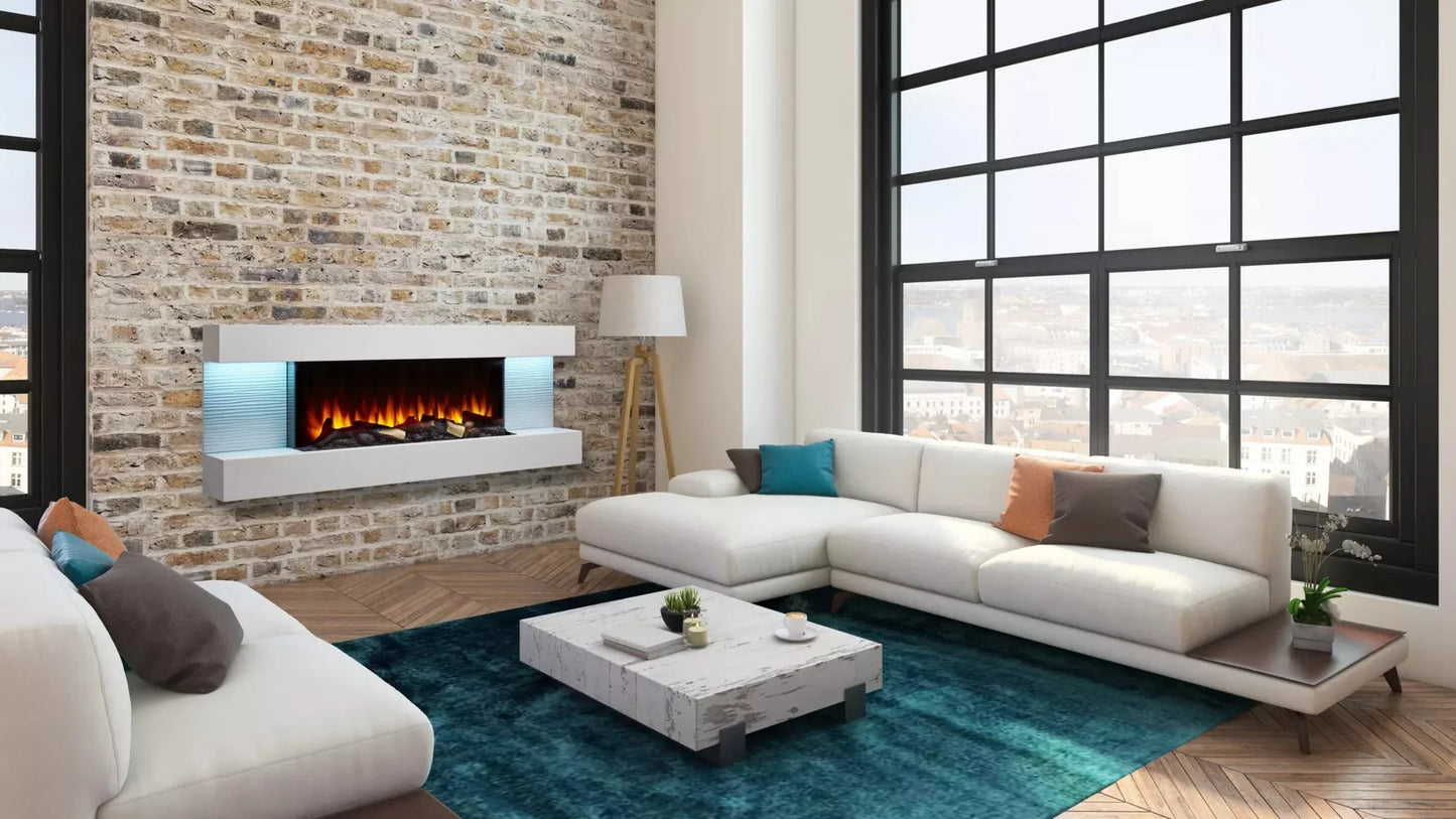 SimpliFire Format 36" Electric Wall Mount Fireplace - SF-FORMAT36