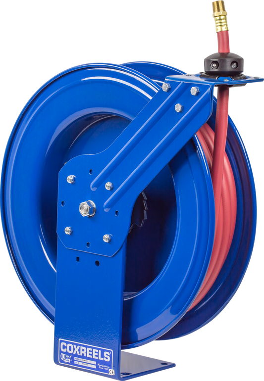 Coxreels  Spring Driven Hose Reel Super Hub with 1/2" x 50' Hose 300 PSI New - SH-N-450