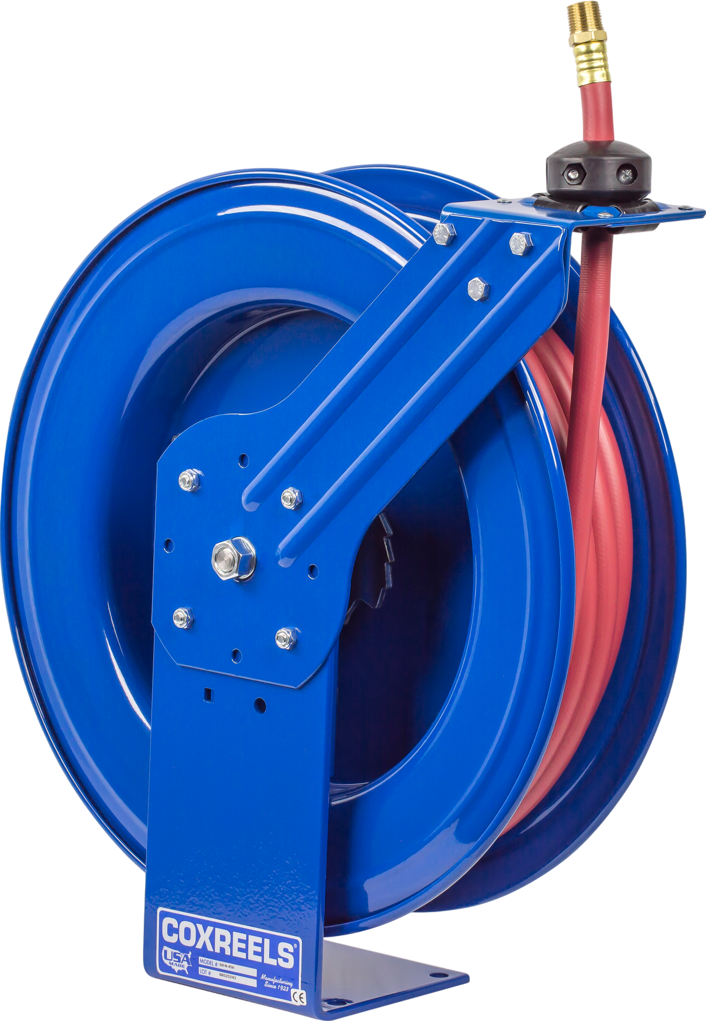 Coxreels  Spring Driven Hose Reel Super Hub with 1/2" x 50' Hose 300 PSI New - SH-N-450