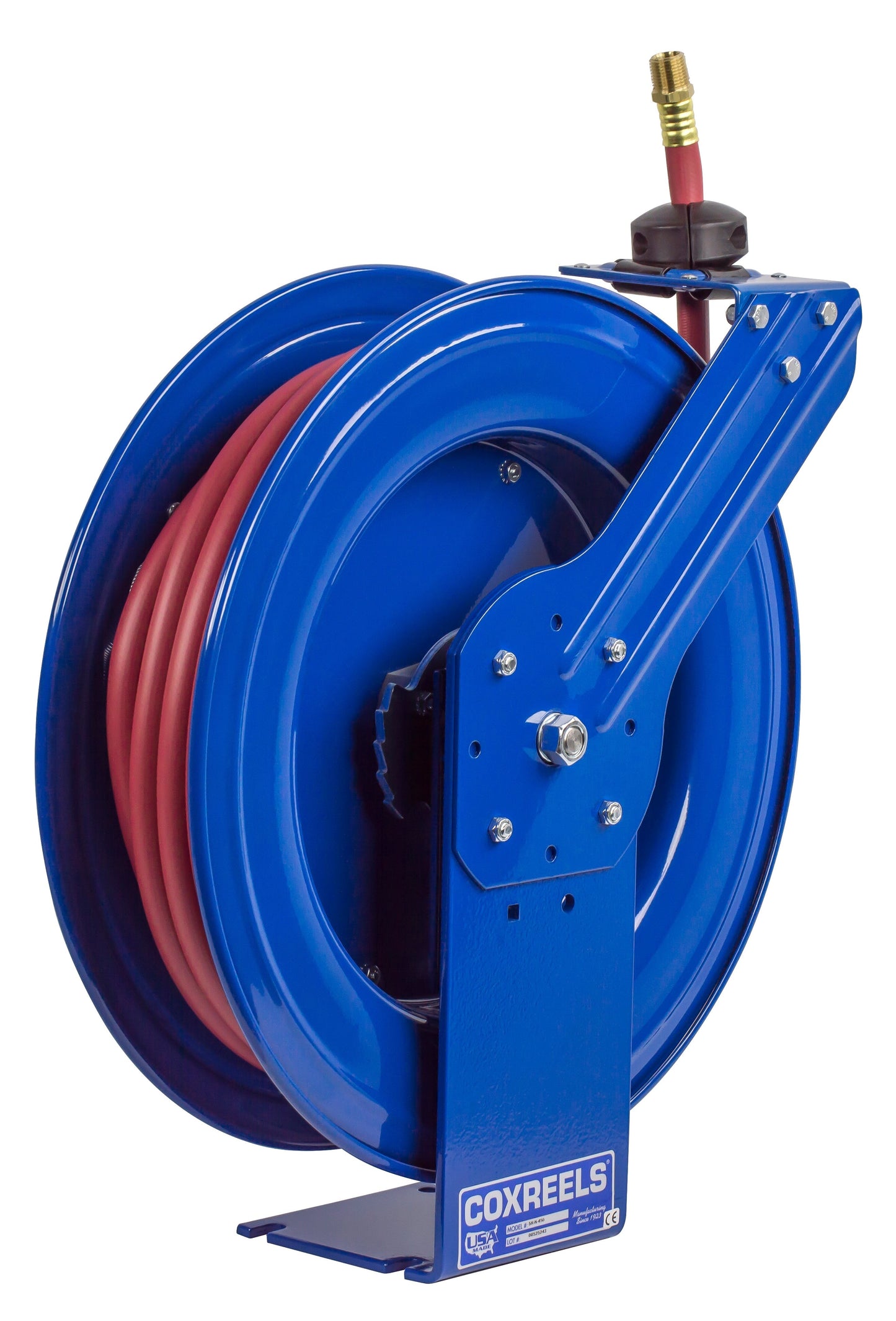 Coxreels  Spring Driven Hose Reel Super Hub with 1/2" x 50' Hose 300 PSI New - SH-N-450