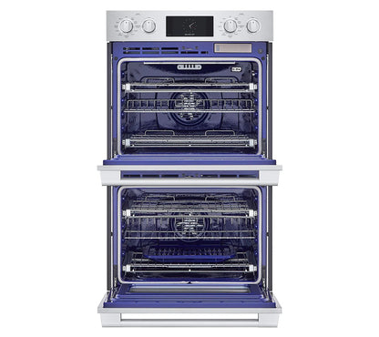 Signature Kitchen Suite SKSDV3002S 30-inch Double Wall Oven with Steam-Combi Stainless Steel - SKSDV3002S