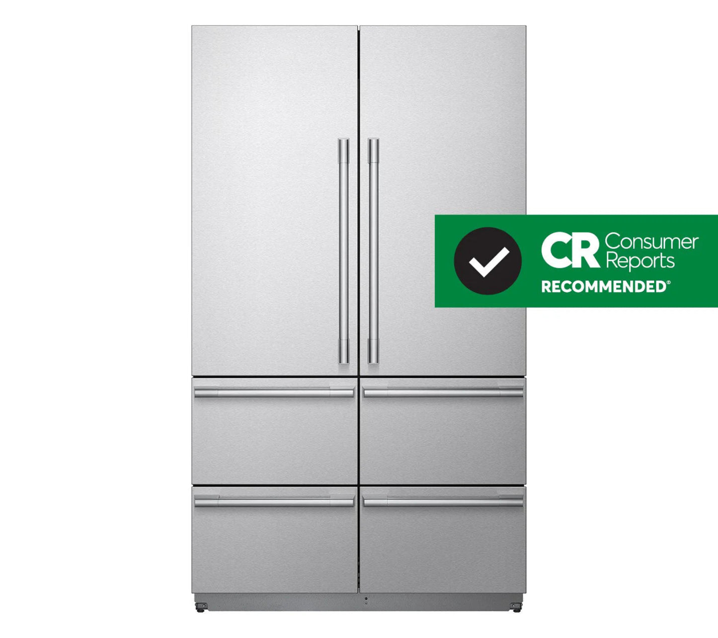 Signature Kitchen Suite SKSFD4826SP 48-inch Built-in French Door Refrigerator, Pre-assembled Panel Ready - SKSFD4826SP
