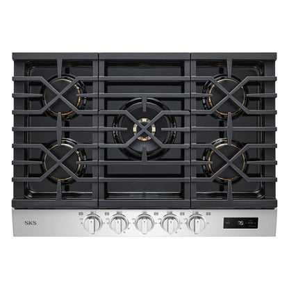 Signature Kitchen Suite SKSGT3054S 30-inch Gas Cooktop Stainless Steel - SKSGT3054S
