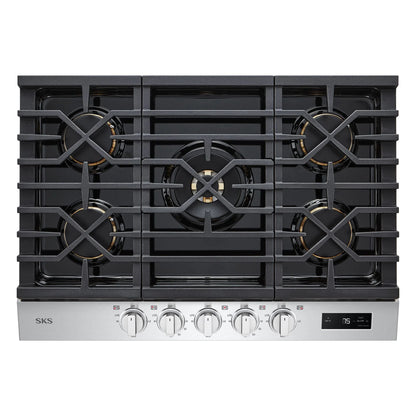 Signature Kitchen Suite SKSGT3054S 30-inch Gas Cooktop Stainless Steel - SKSGT3054S