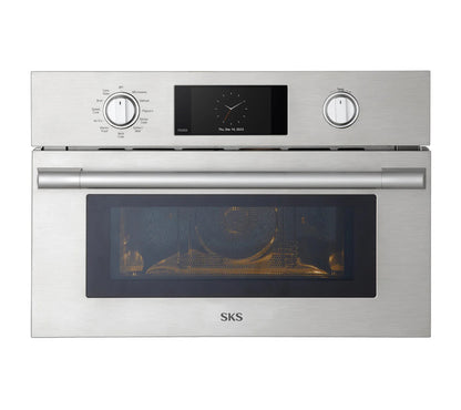 Signature Kitchen Suite SKSLV3001S 30-inch Built-in Microwave Speed Oven Stainless Steel - SKSLV3001S