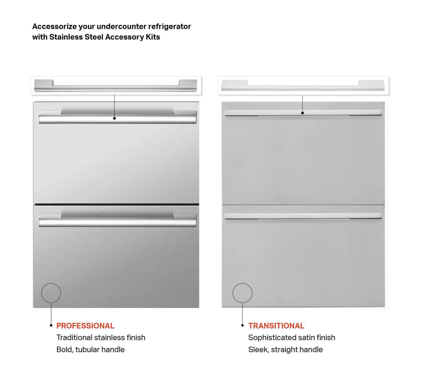 Signature Kitchen Suite SKSUD2402P 24-inch Undercounter Convertible /Freezer Drawers Panel Ready - SKSUD2402P