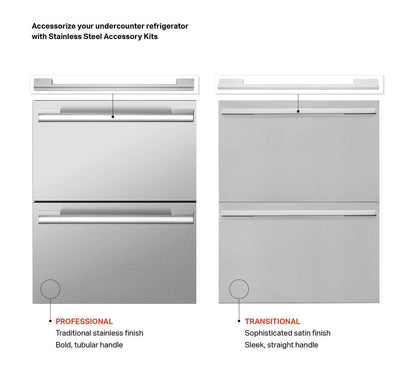 Signature Kitchen Suite SKSUD2402P 24-inch Undercounter Convertible /Freezer Drawers Panel Ready - SKSUD2402P