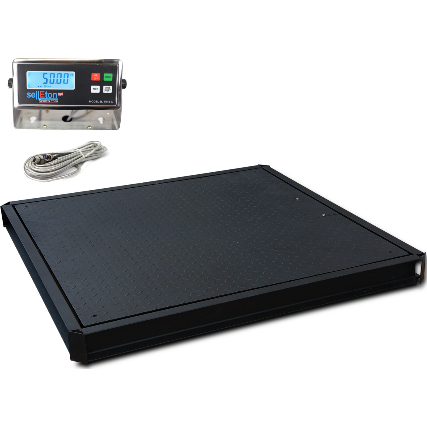 Adam Equipment Prime Scales 36" x 36" ( 3' x 3' ) Floor Scale with Pit Frame Selleton , for above & in-ground use. - 34061163532