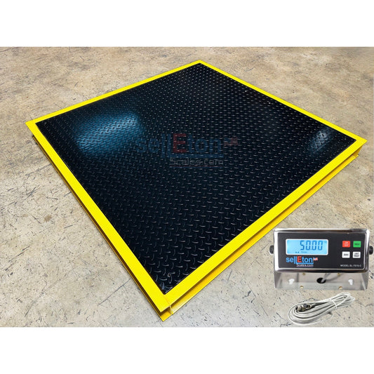 Adam Equipment Prime Scales 36" x 36" ( 3' x 3' ) Floor Scale with Pit Frame Selleton , for above & in-ground use. - 34061163532