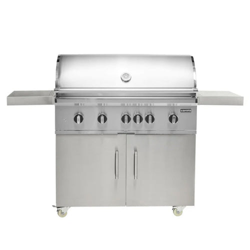 COYOTE SL-SERIES 42" GRILL ON CART WITH SEAR ZONE & ROTISSERIE - C3SL42