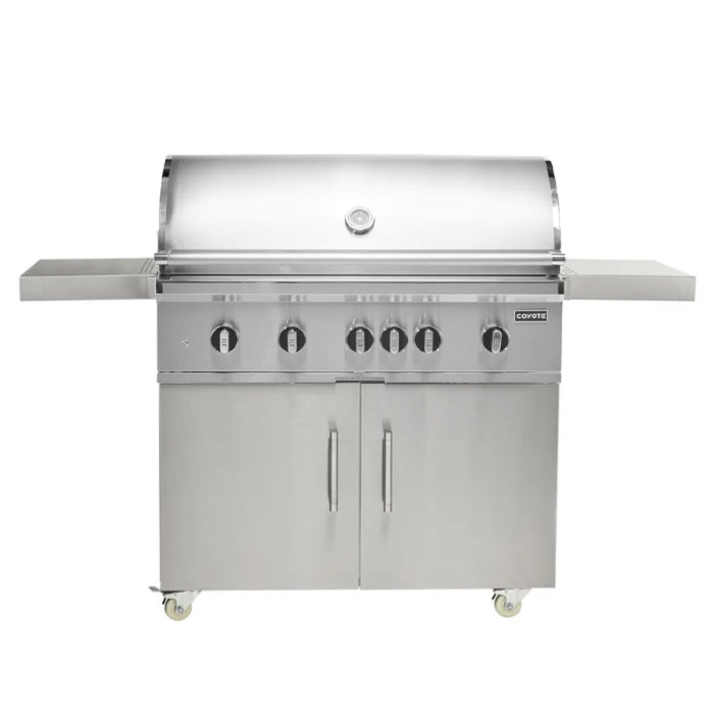 COYOTE SL-SERIES 42" GRILL ON CART WITH SEAR ZONE & ROTISSERIE - C3SL42
