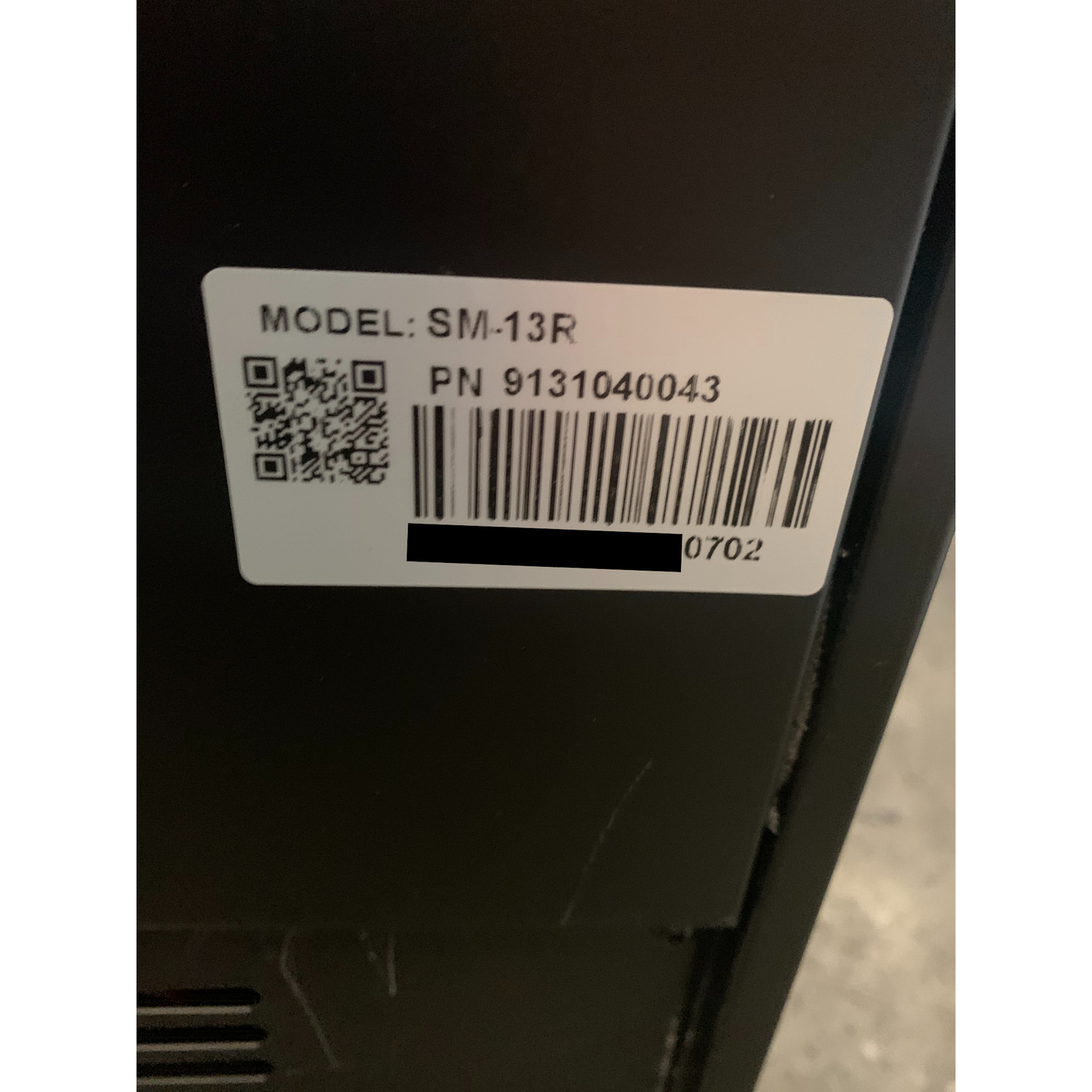 SABA  One Glass Door Commercial Merchandiser Cooler (1A) -  SM-13R