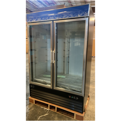 SABA  Two Glass Swing Door Commercial Merchandiser Cooler (1A) - SM-45R