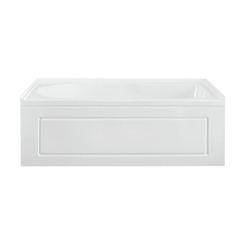 Swiss Madison Concorde 60 in. x 32 in. Acrylic Glossy White, Alcove, Integral, Right-Hand Drain, Apron Bathtub - SM-AB560 - Backyard Provider