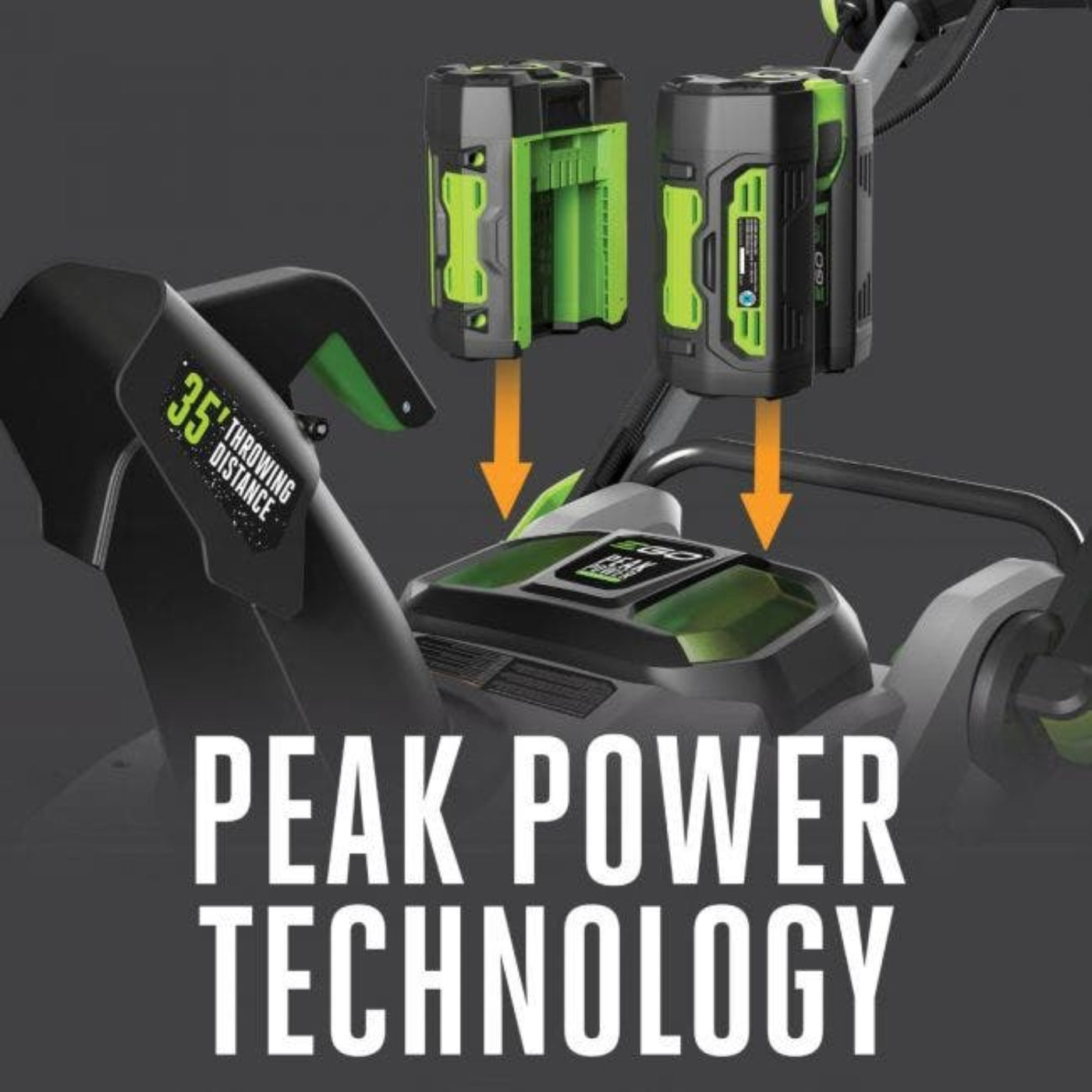 EGO Power+ 21" 56-Volt Cordless Snow Blower with Peak Power (Battery and Charger Not Included) - Reconditioned - SNT2100-FC