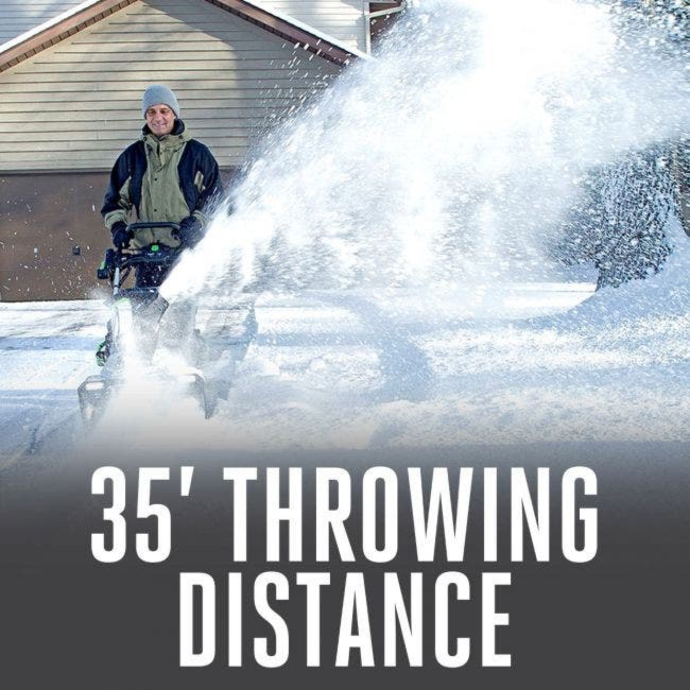 EGO Power+ 21" 56-Volt Cordless Snow Blower with Peak Power (Battery and Charger Not Included) - Reconditioned - SNT2100-FC