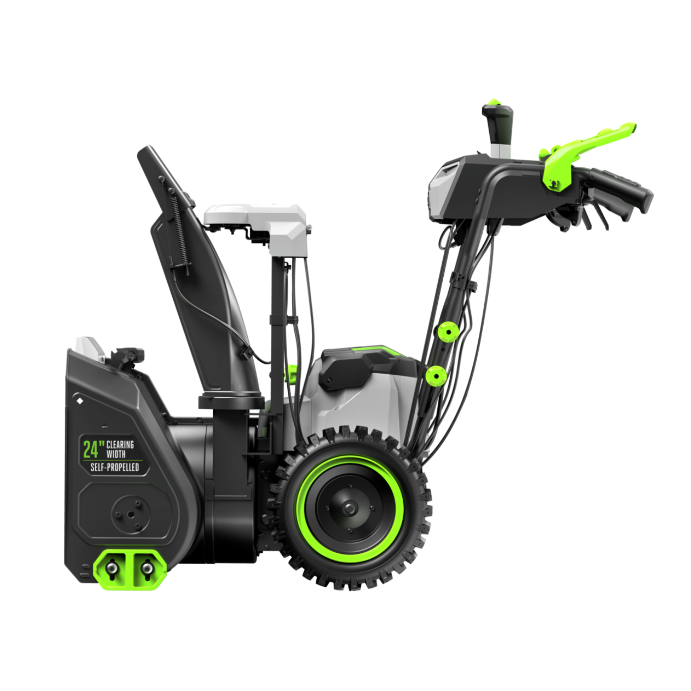 EGO Power+ POWER+ 24 in. Self-Propelled 2-Stage XP Snow Blower with Peak Power and 2 x 10.0 Ah Batteries and Dual Port Charger - SNT2416