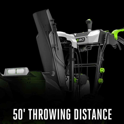 EGO Power+ POWER+ 24 in. Self-Propelled 2-Stage XP Snow Blower with Peak Power and 2 x 10.0 Ah Batteries and Dual Port Charger - SNT2416
