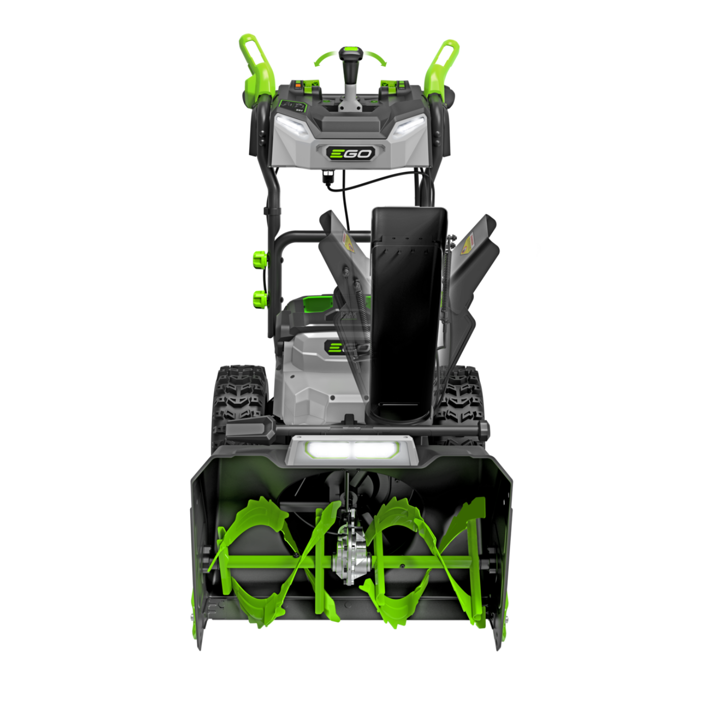 EGO Power+ POWER+ 24 in. Self-Propelled 2-Stage XP Snow Blower with Peak Power and 2 x 10.0 Ah Batteries and Dual Port Charger - SNT2416