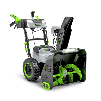 EGO Power+ POWER+ 24 in. Self-Propelled 2-Stage XP Snow Blower with Peak Power and 2 x 10.0 Ah Batteries and Dual Port Charger - SNT2416