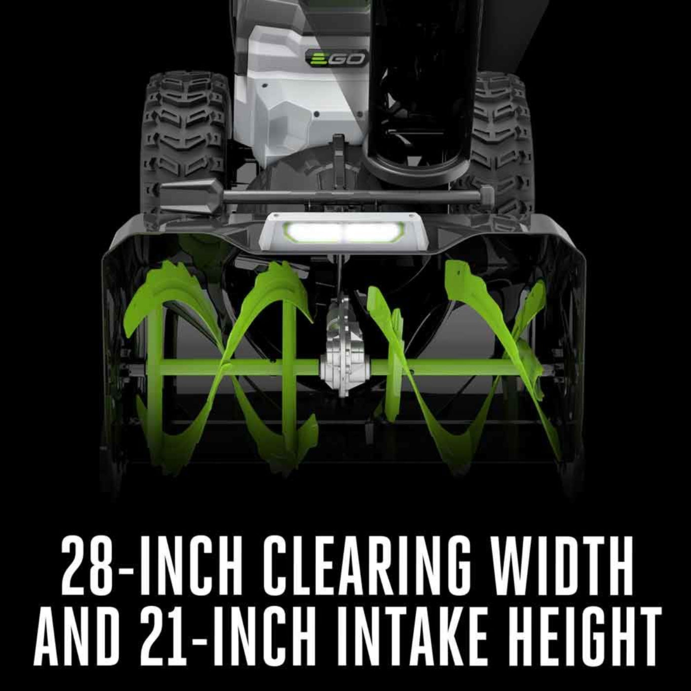 EGO Power+ 28 in. Self-Propelled 2-Stage Snow Blower with Peak Power - Battery and Charger Not Included - SNT2800