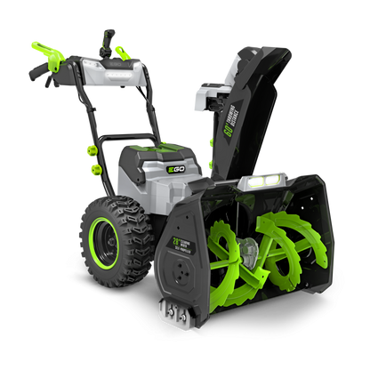 EGO Power+ 28 in. Self-Propelled 2-Stage Snow Blower with Peak Power and 2 x 12.0 Ah Batteries and Dual Port Charger - SNT2807