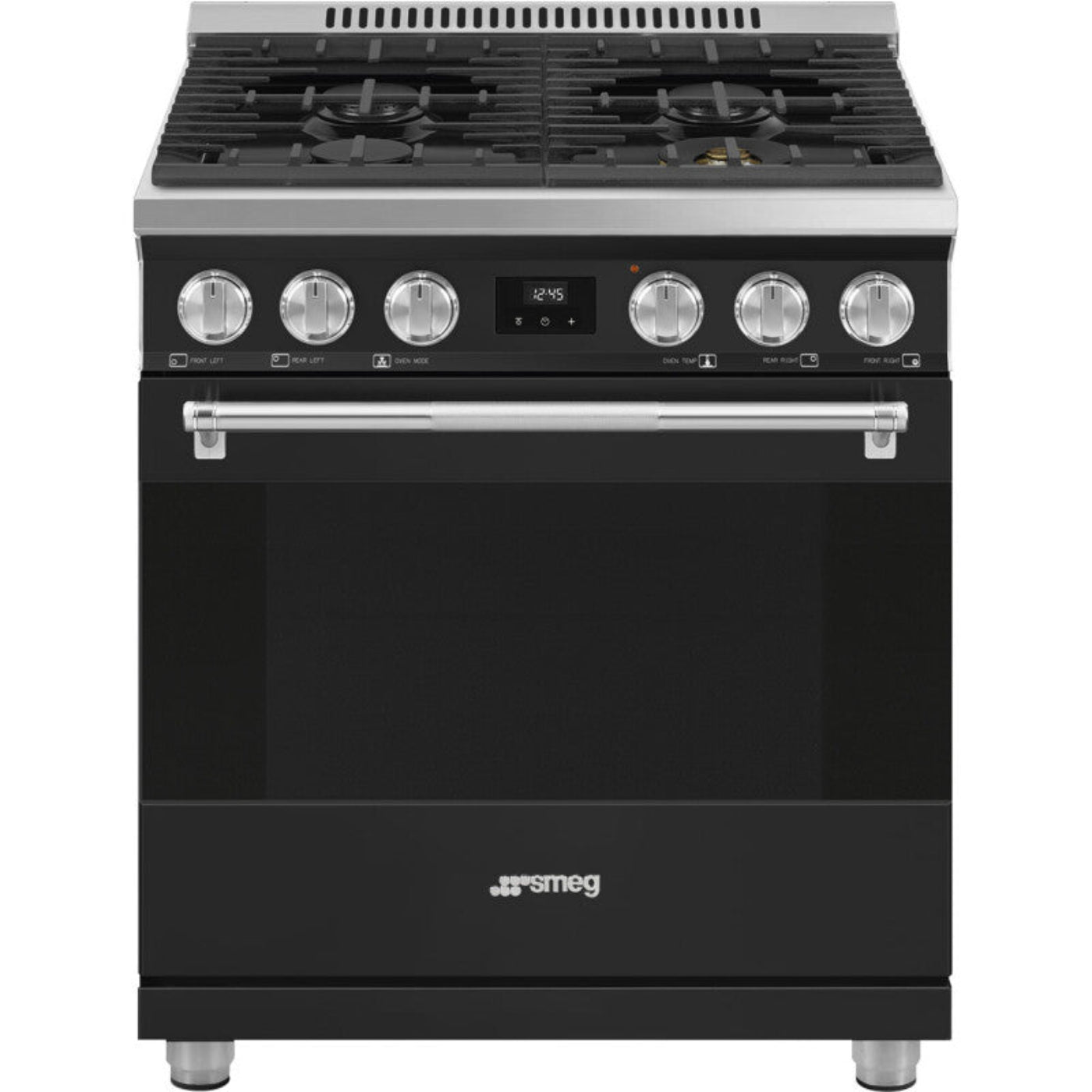 Smeg Range with Gas Hob 30" Aesthetic Stainless steel - SPR30UGGAN
