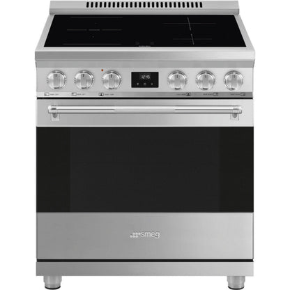 Smeg Range with Induction Hob 30" Aesthetic Stainless steel - SPR30UIMX