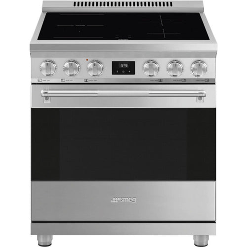Smeg Range with Induction Hob 30" Aesthetic Stainless steel - SPR30UIMX