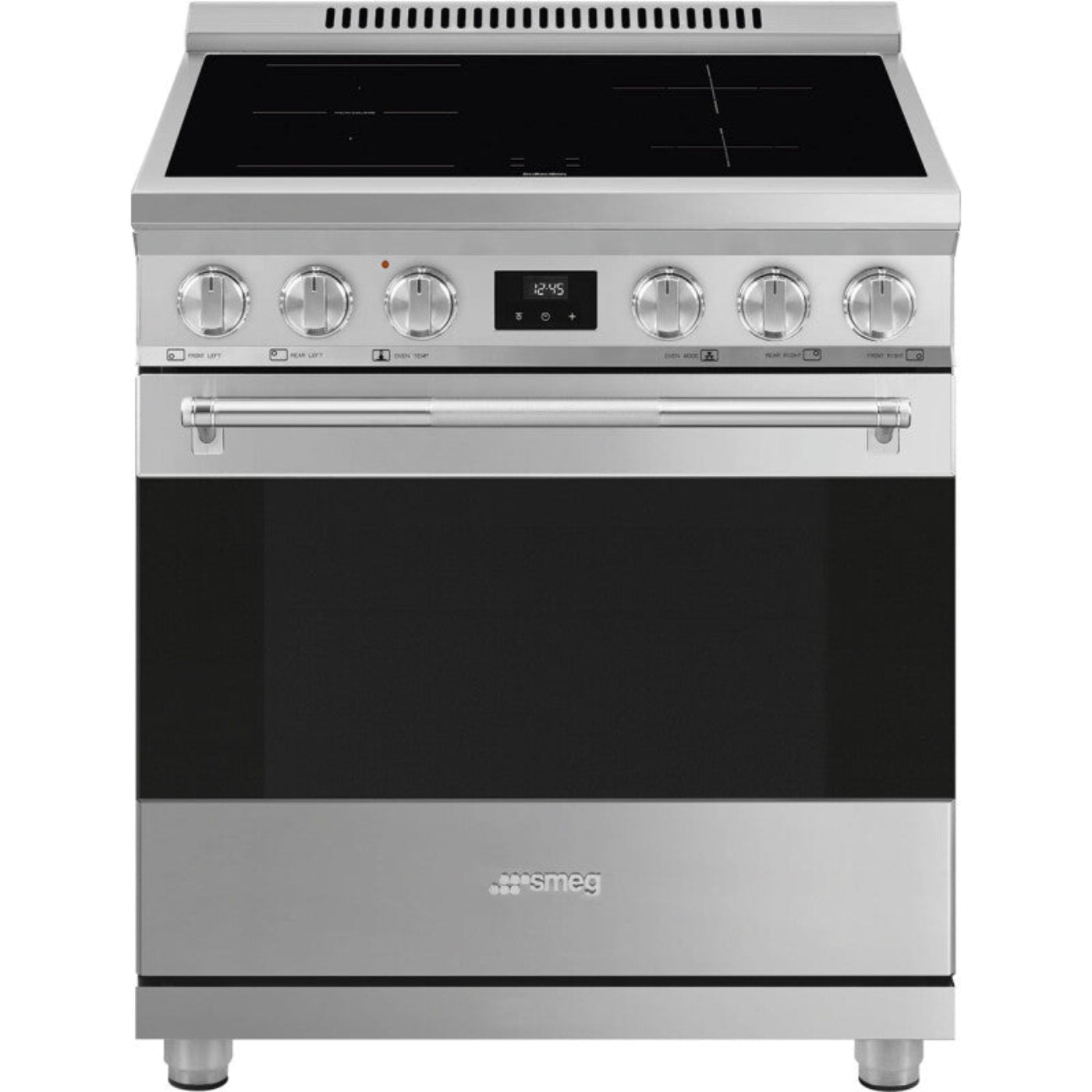 Smeg Range with Induction Hob 30" Aesthetic Stainless steel - SPR30UIMX